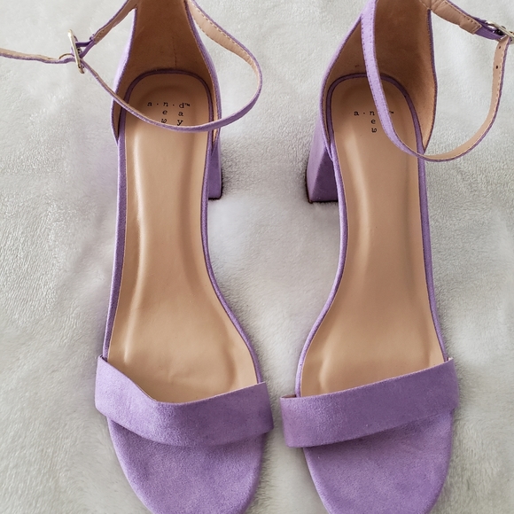 Target Shoes - Lavender block heel sandals